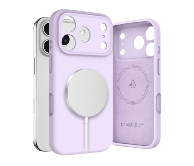 Tech-Protect Silicone Magsafe do Iphone 17 Pro Mauve - 1359713 - zdjęcie